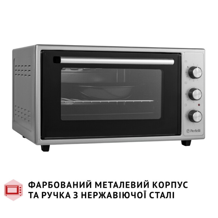 Електрична піч PERFELLI CLASSIC 48 GREY