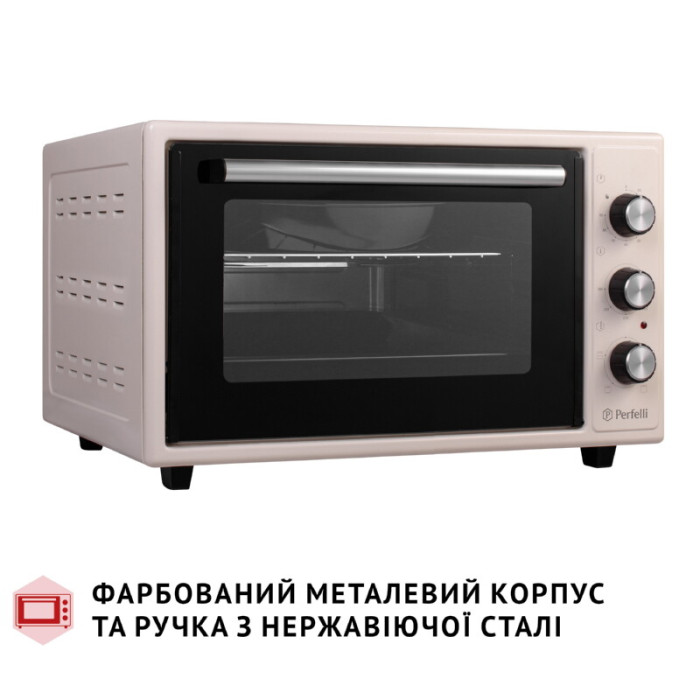 Електрична піч PERFELLI MIRAGE 37 IVORY