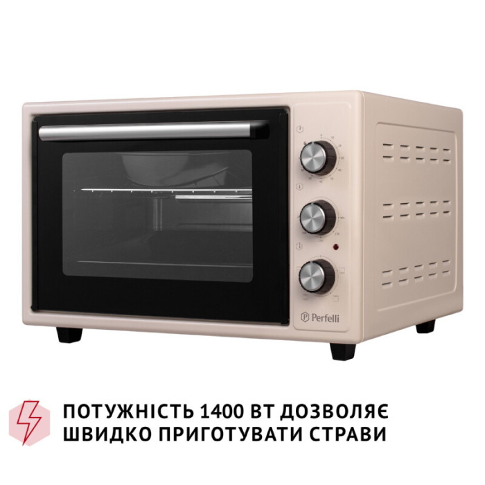 Електрична піч PERFELLI MIRAGE 37 IVORY