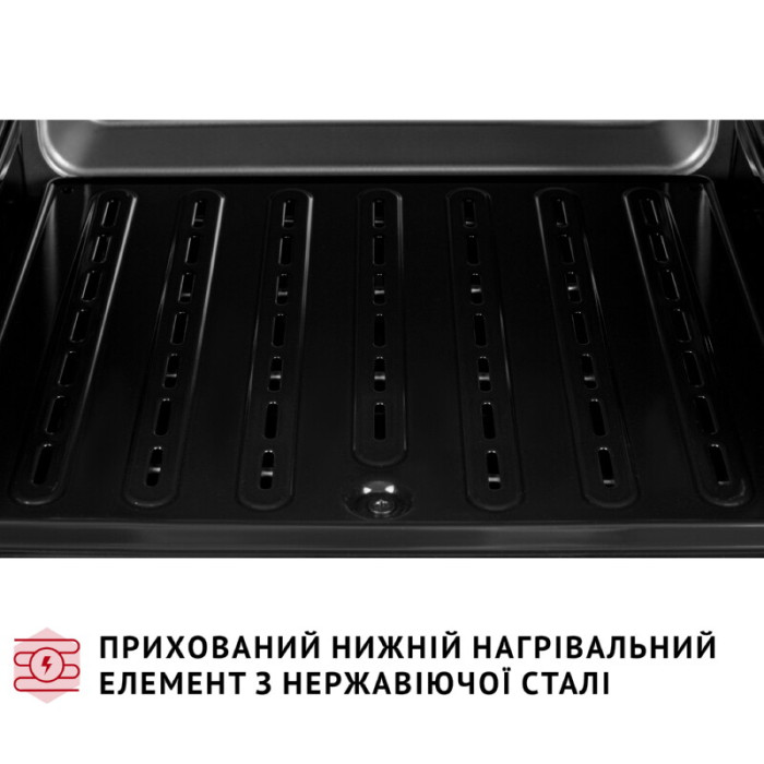 Електрична піч PERFELLI MIRAGE 48 GREY