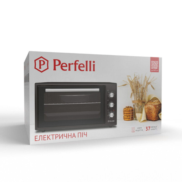Електрична піч PERFELLI MIRAGE 48 GREY