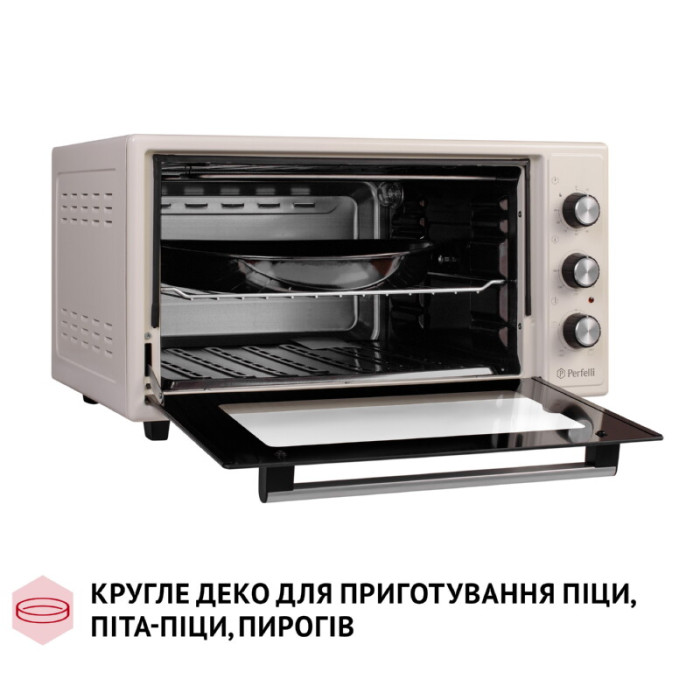 Електрична піч PERFELLI MIRAGE 48 IVORY