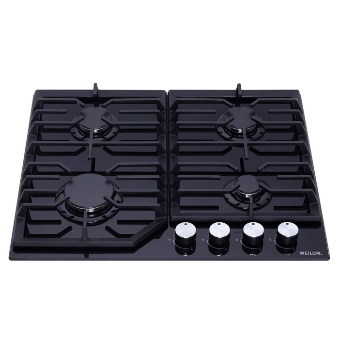 Поверхня газова на склі WEILOR GG 624 BL