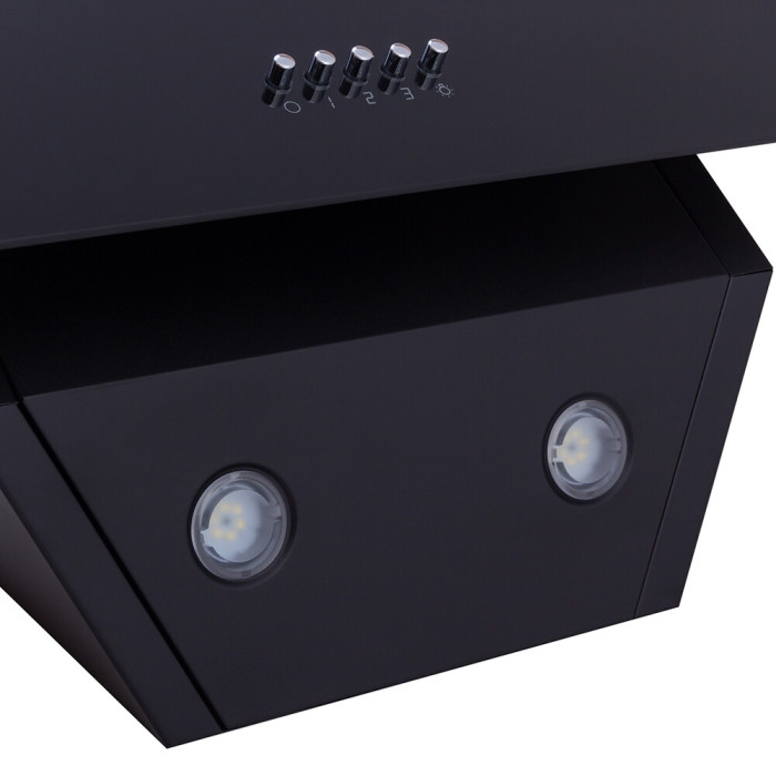 Витяжка декоративна похила MINOLA HDN 6242 BL 700 LED