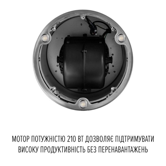 Витяжка острівна PERFELLI CENTRO 35PEX INOX