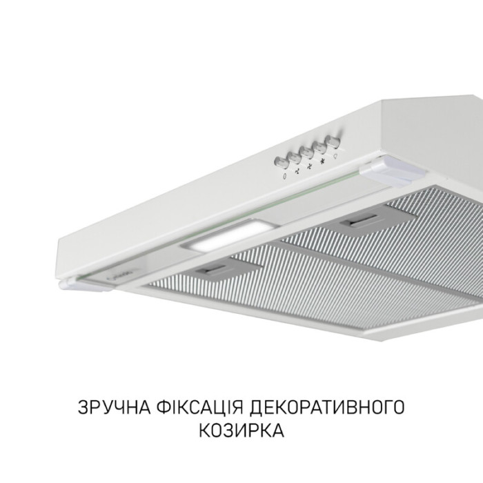 Витяжка плоска Minola HPL 522 WH