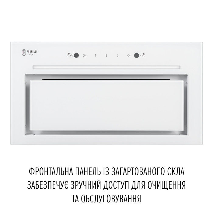 Витяжка повновбудована PERFELLI DESIGN FILINI 5 BIANCO