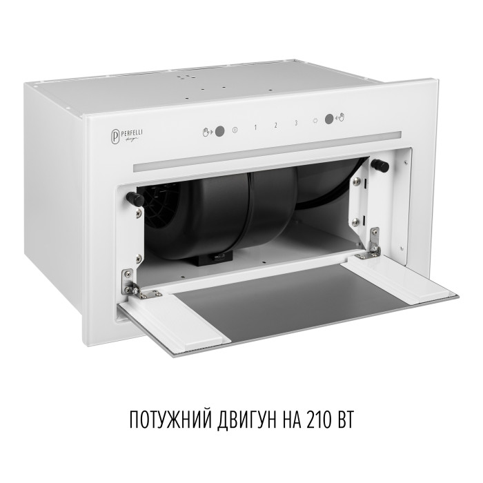 Витяжка повновбудована PERFELLI DESIGN FILINI 5 BIANCO